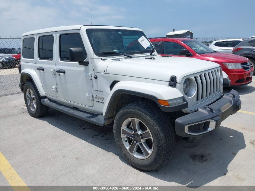 2020 JEEP WRANGLER UNLIMITED SAHARA 4X4