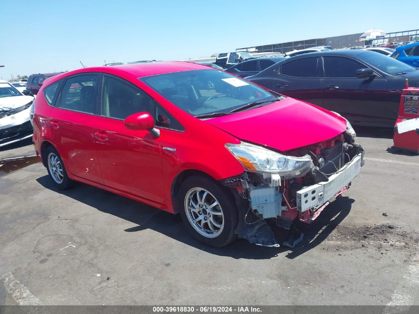 2015 TOYOTA PRIUS V TWO