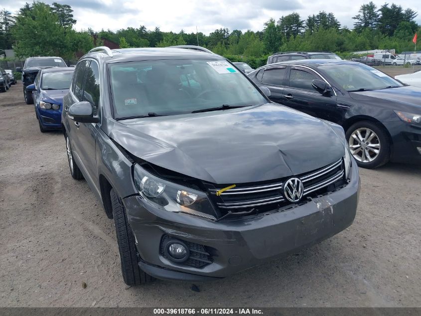 2014 VOLKSWAGEN TIGUAN S/SE/SEL/R-LINE