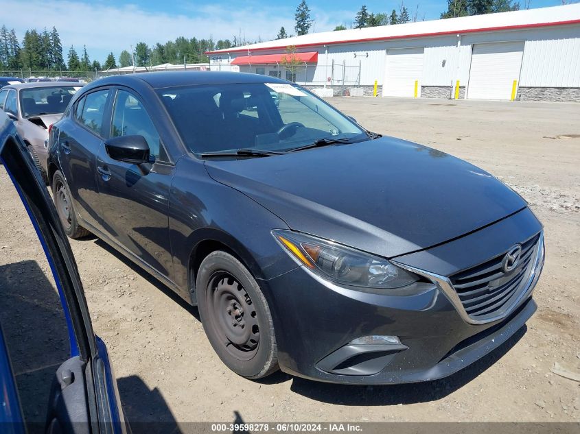 2015 MAZDA MAZDA3 I SPORT