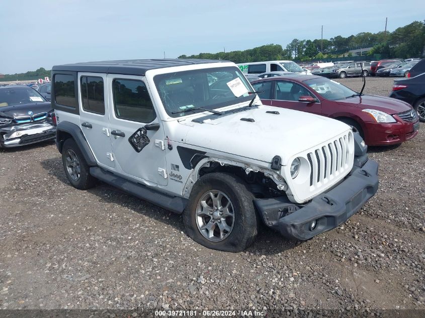 2020 JEEP WRANGLER UNLIMITED SPORT