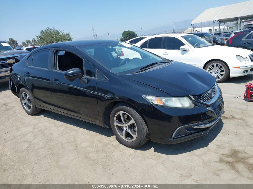 2015 HONDA CIVIC SE