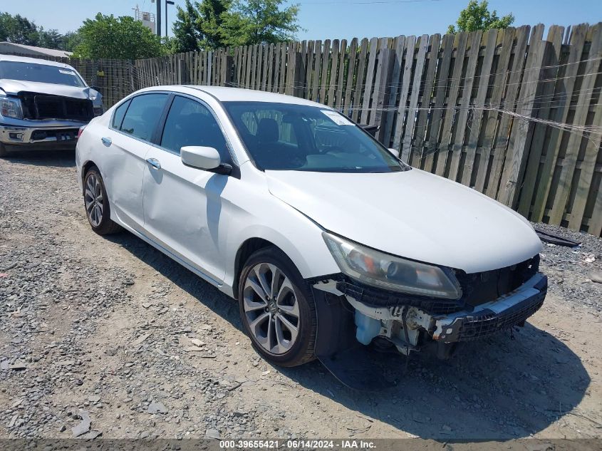 2013 HONDA ACCORD SPORT