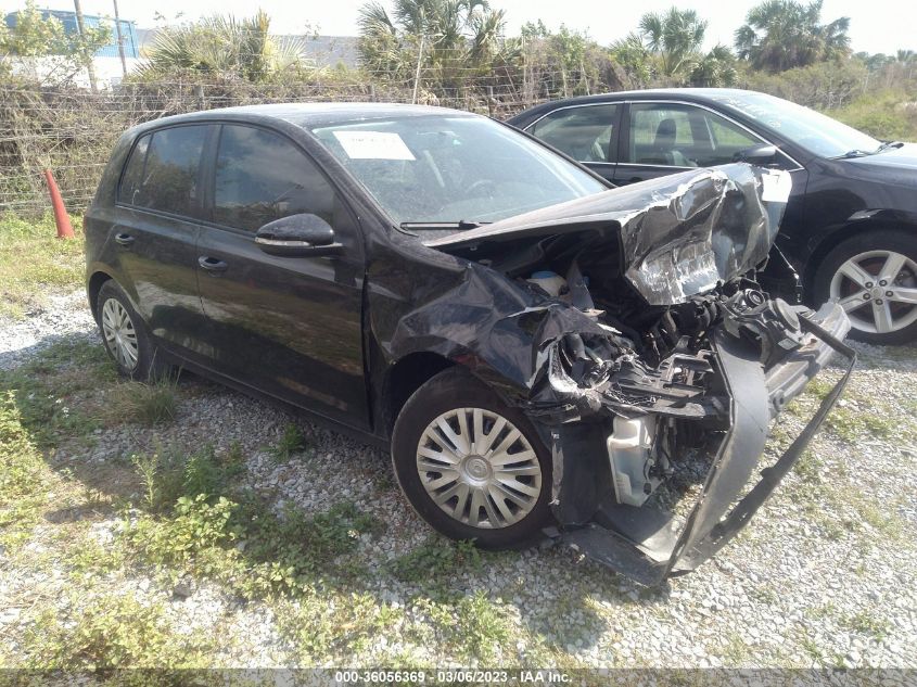 2011 VOLKSWAGEN GOLF 2.5L 4-DOOR