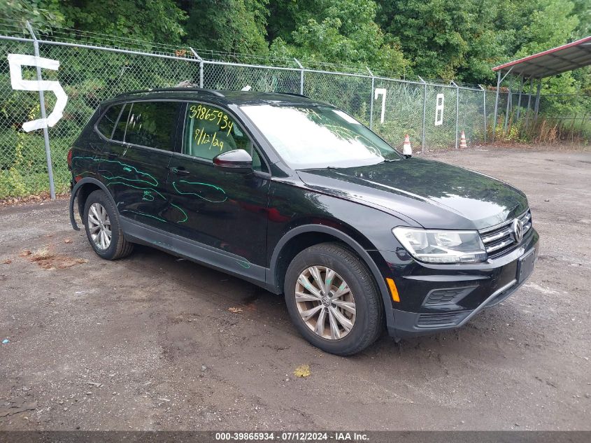 2019 VOLKSWAGEN TIGUAN 2.0T S