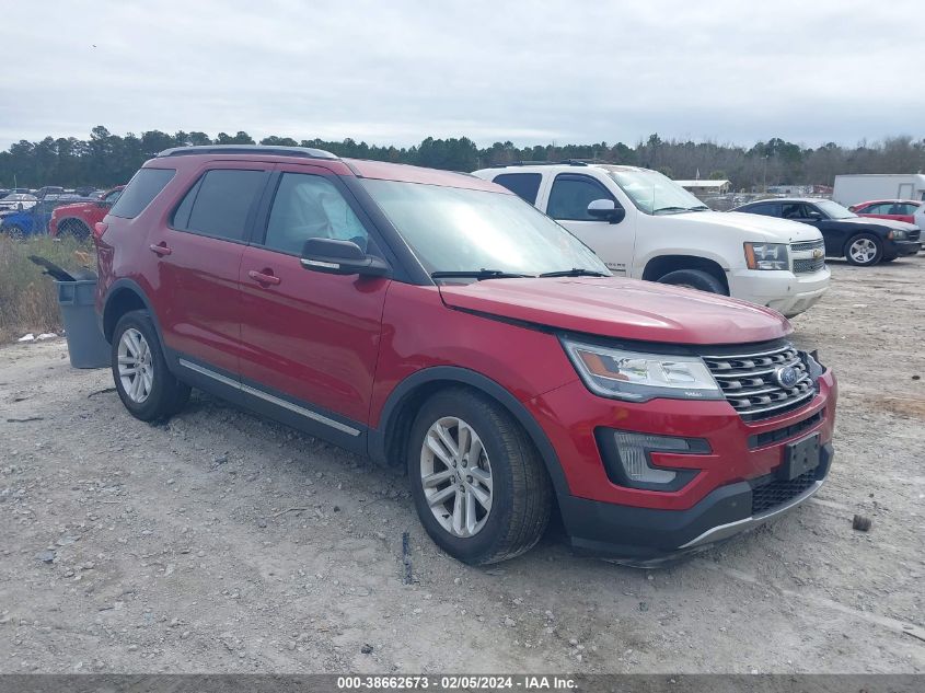 2016 FORD EXPLORER XLT