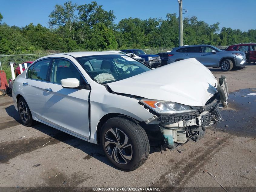 2016 HONDA ACCORD LX