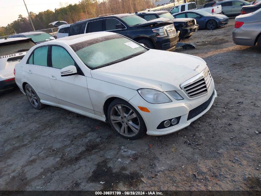 2010 MERCEDES-BENZ E 350 4MATIC