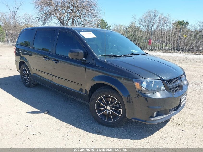 2017 DODGE GRAND CARAVAN SXT