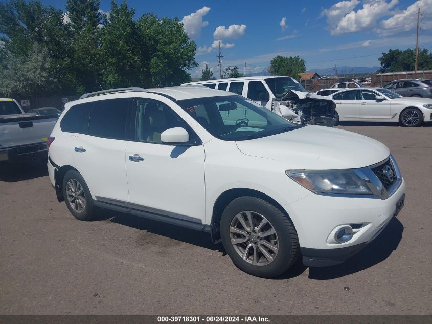 2016 NISSAN PATHFINDER SL