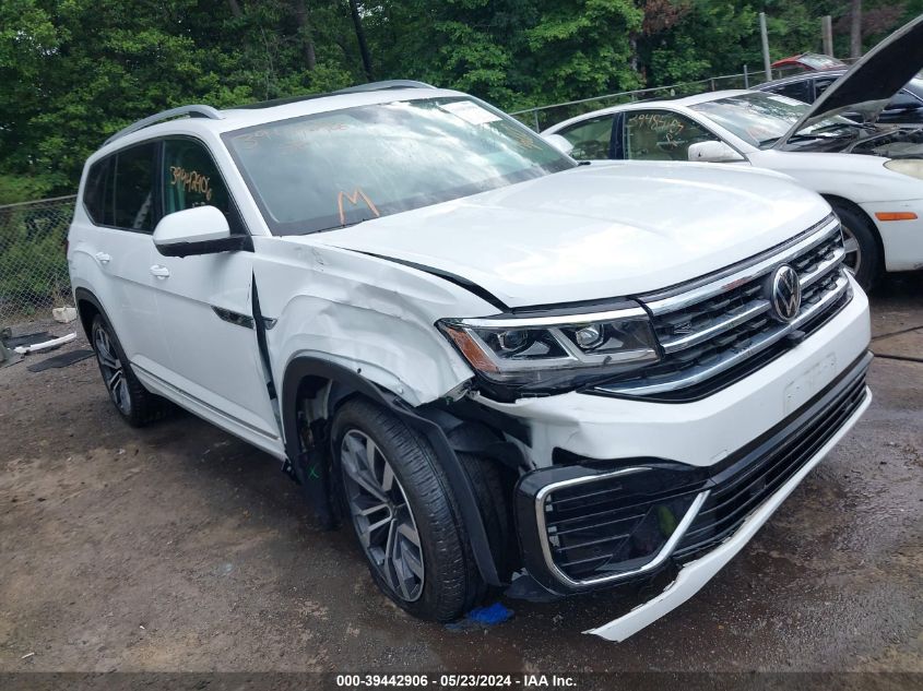 2022 VOLKSWAGEN ATLAS 3.6L V6 SEL PREMIUM R-LINE