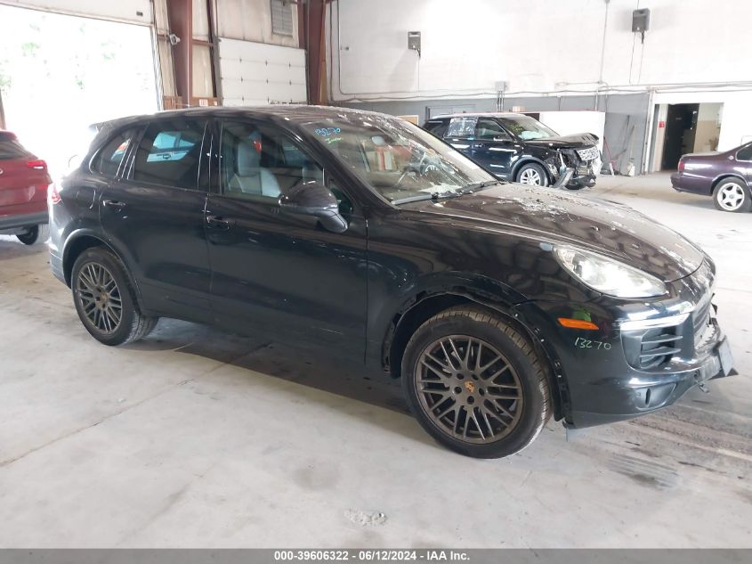 2018 PORSCHE CAYENNE PLATINUM EDITION