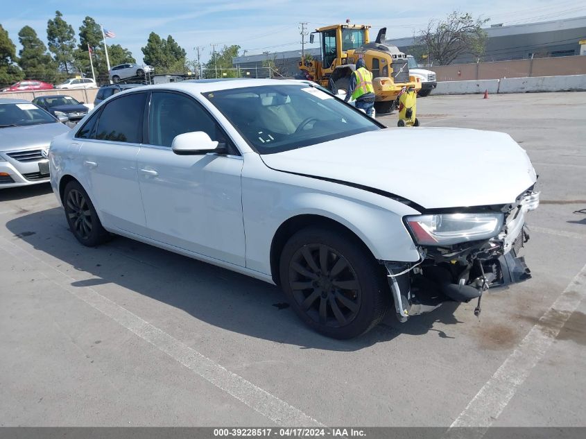 2013 AUDI A4 2.0T PREMIUM