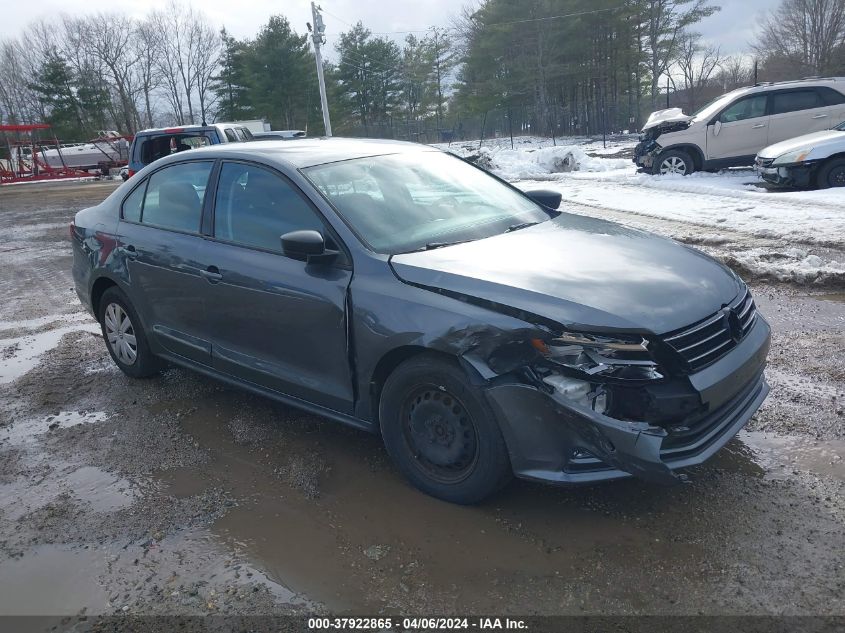 2016 VOLKSWAGEN JETTA 1.4T S