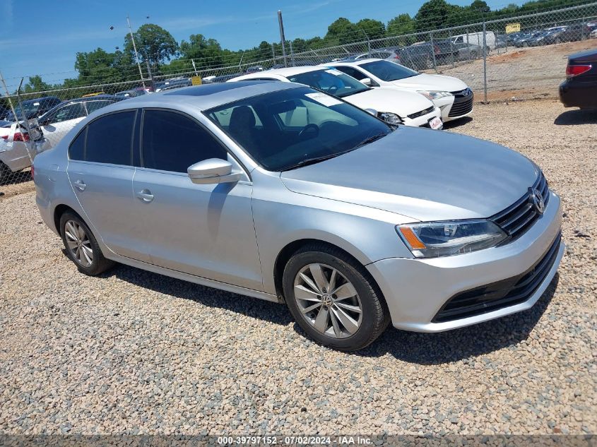 2015 VOLKSWAGEN JETTA 2.0L TDI SE