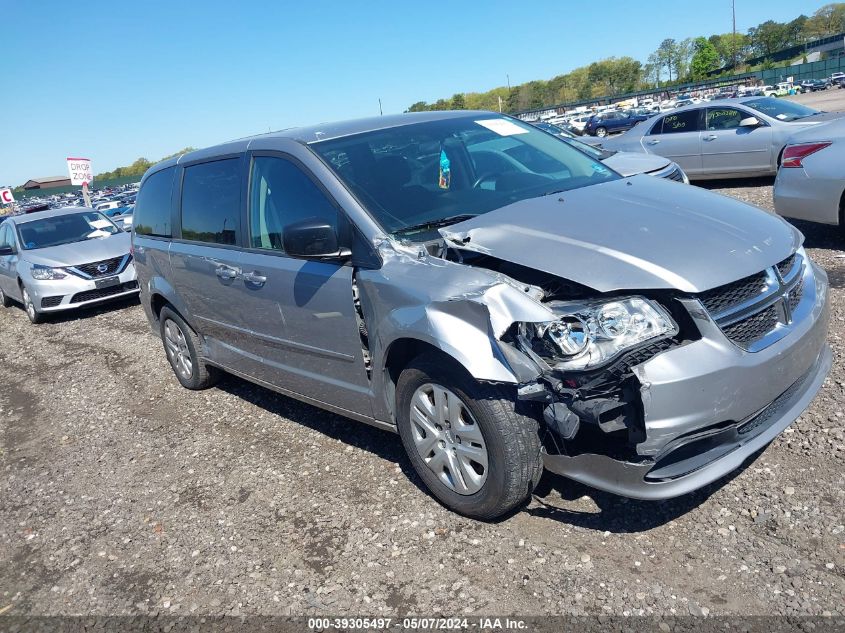 2017 DODGE GRAND CARAVAN SE