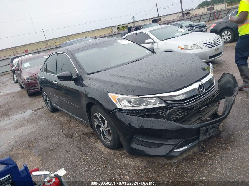 2017 HONDA ACCORD LX