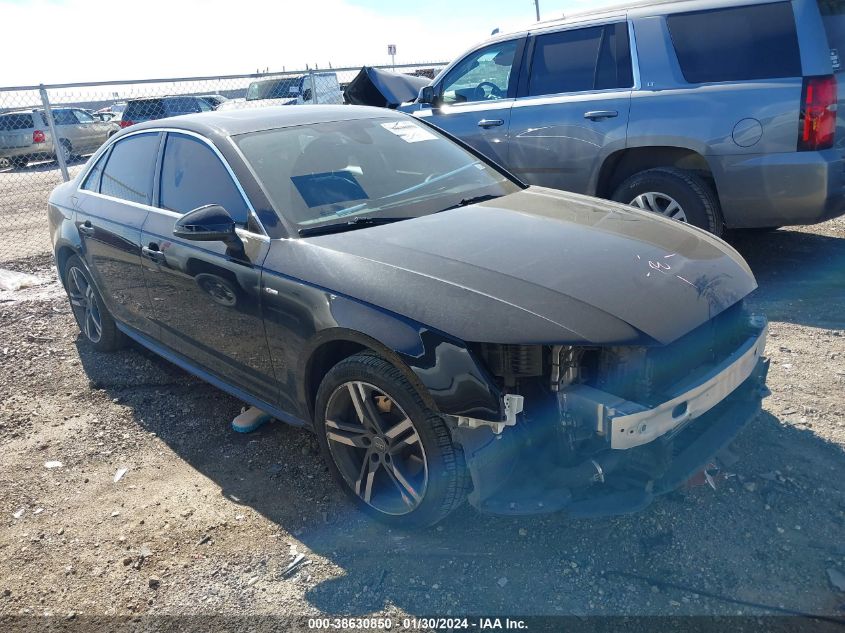 2018 AUDI A4 2.0T TECH ULTRA PREMIUM/2.0T ULTRA PREMIUM