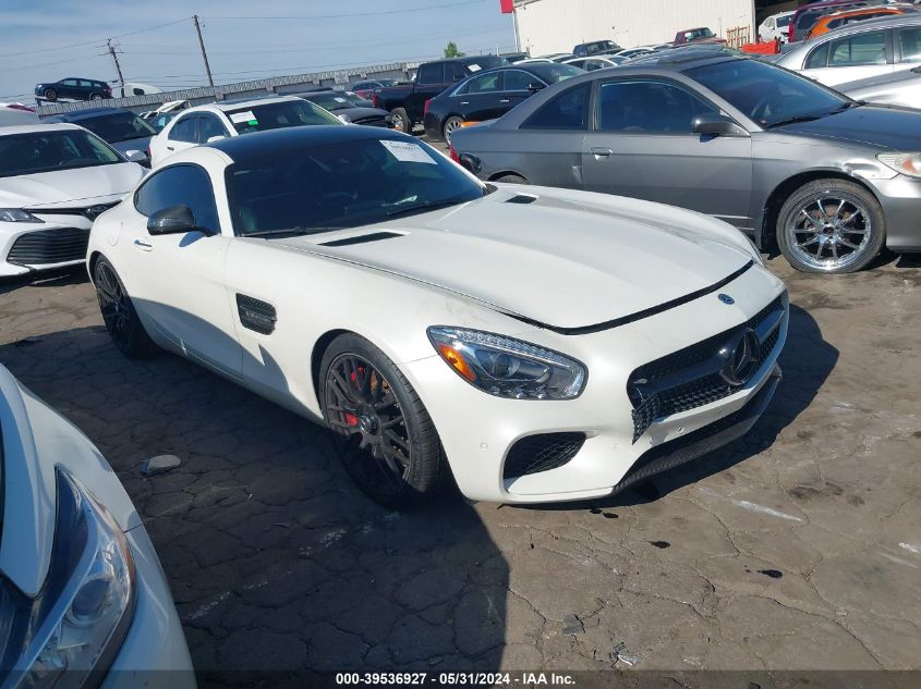 2016 MERCEDES-BENZ GT S AMG