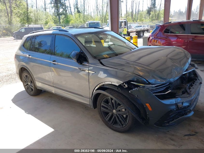 2022 VOLKSWAGEN TIGUAN 2.0T SE R-LINE BLACK