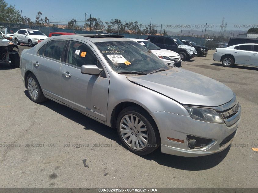 2010 FORD FUSION HYBRID