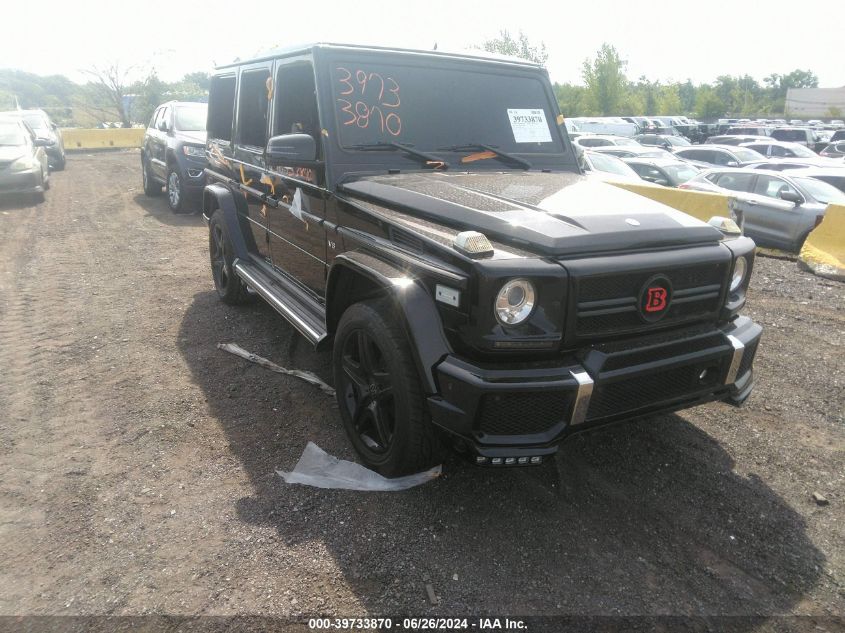 2012 MERCEDES-BENZ G 550 4MATIC