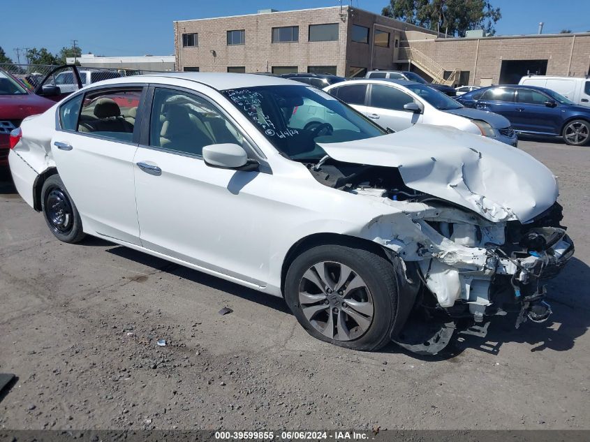 2015 HONDA ACCORD LX