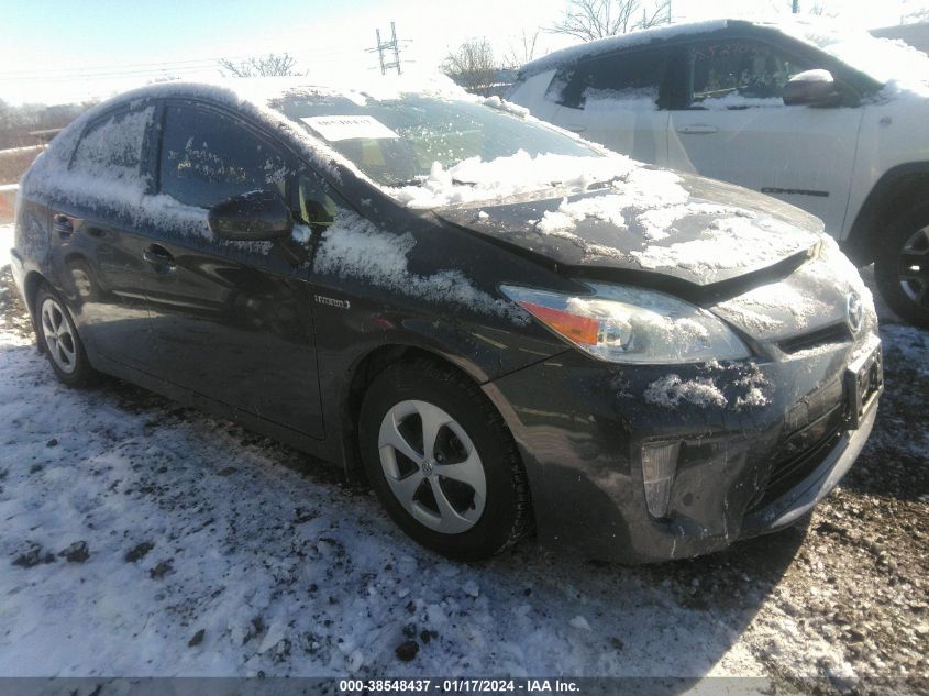 2014 TOYOTA PRIUS THREE