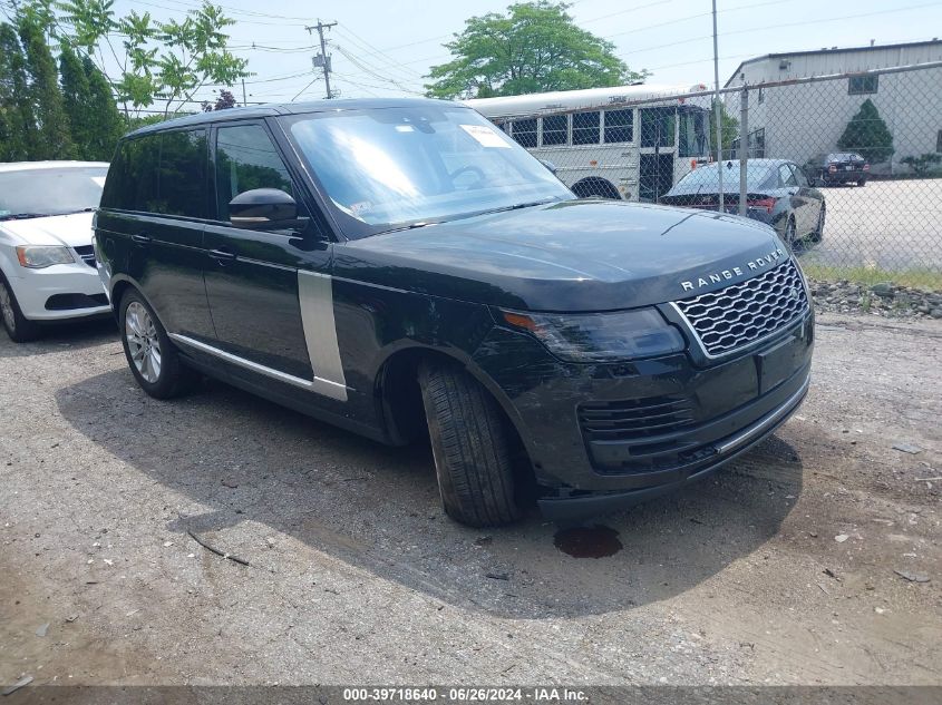 2018 LAND ROVER RANGE ROVER 3.0L V6 SUPERCHARGED HSE