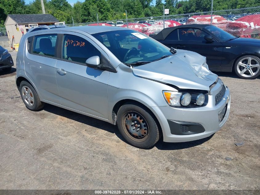 2013 CHEVROLET SONIC LS MANUAL