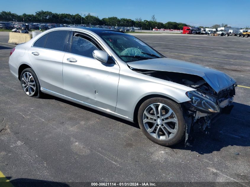 2016 MERCEDES-BENZ C 300 4MATIC/LUXURY 4MATIC/SPORT 4MATIC