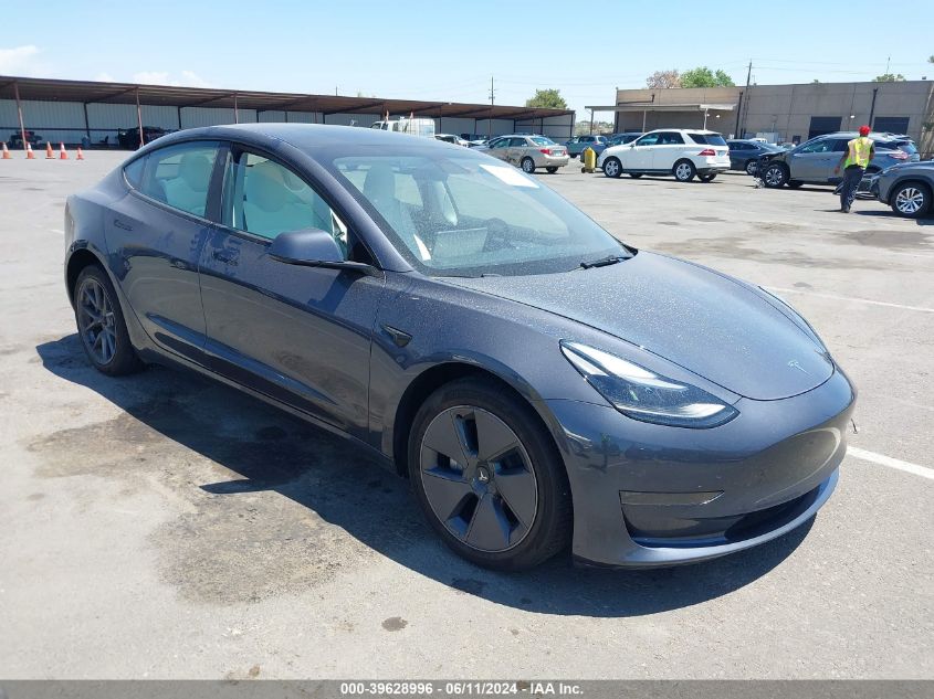 2023 TESLA MODEL 3 REAR-WHEEL DRIVE