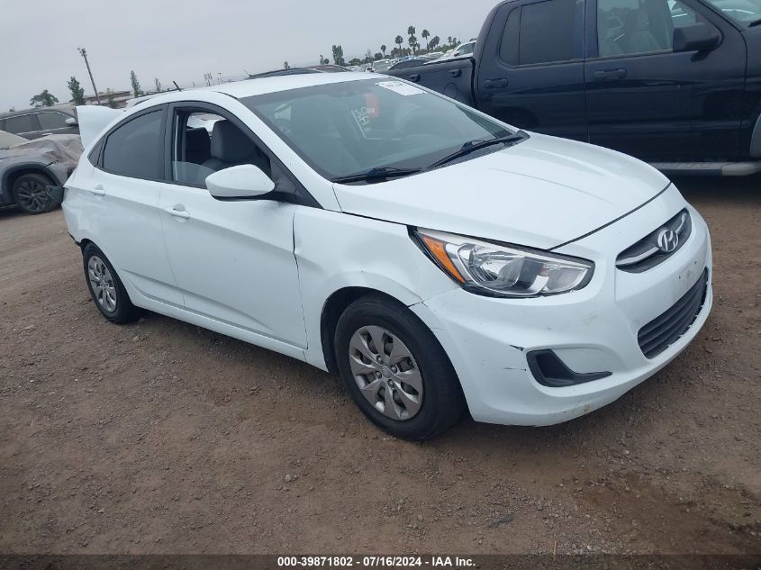 2016 HYUNDAI ACCENT SE