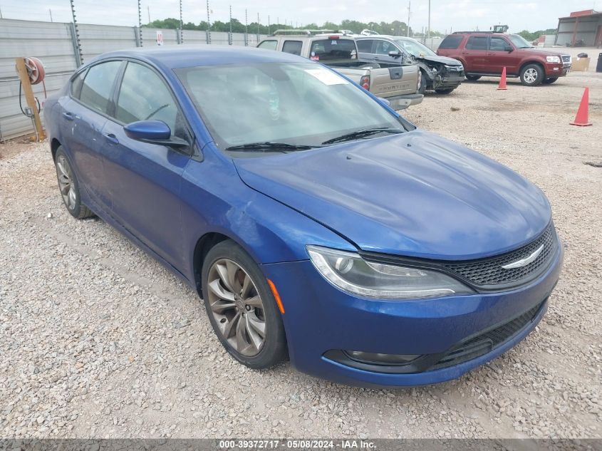 2015 CHRYSLER 200 S