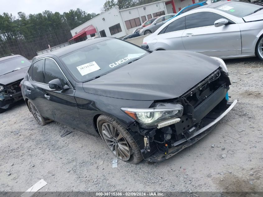 2022 INFINITI Q50 LUXE