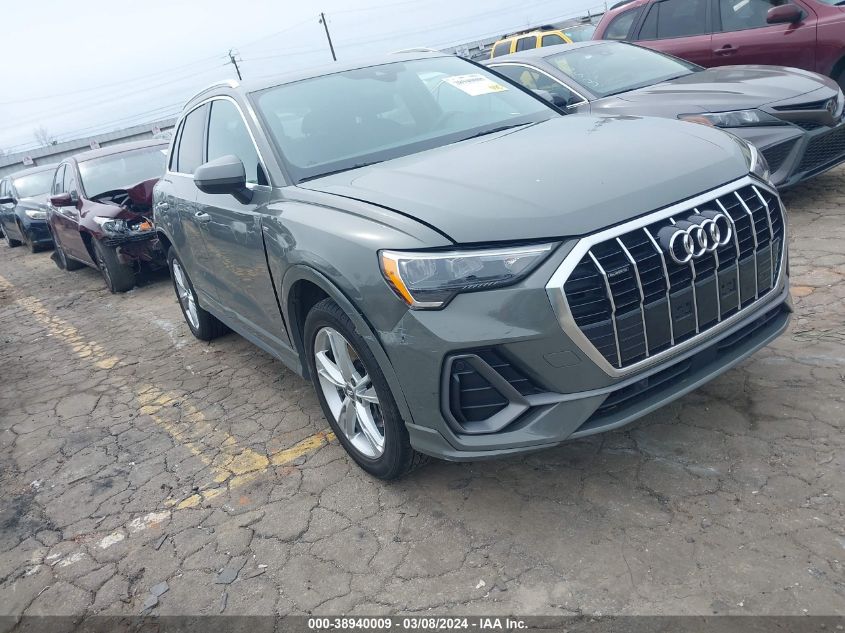 2020 AUDI Q3 PREMIUM 45 TFSI S LINE QUATTRO TIPTRONIC