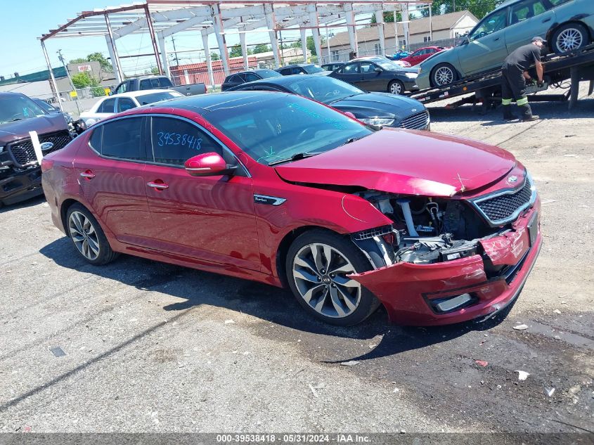 2015 KIA OPTIMA SX TURBO