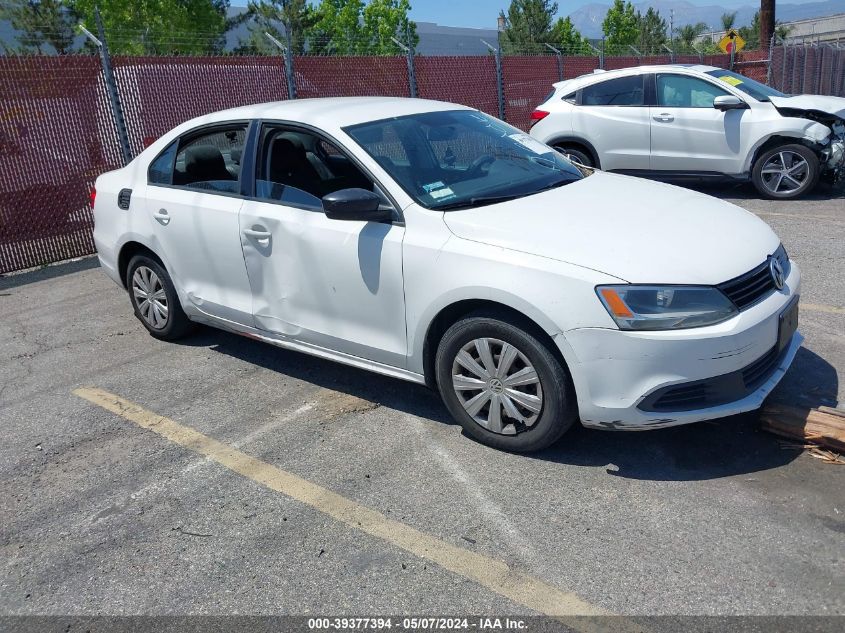 2014 VOLKSWAGEN JETTA 2.0L S