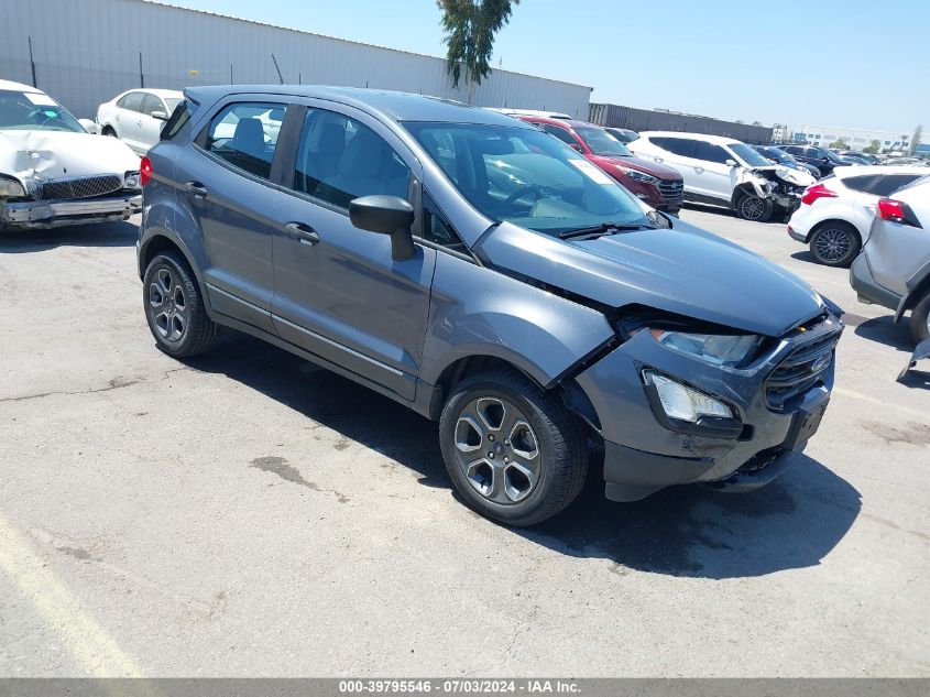 2018 FORD ECOSPORT S