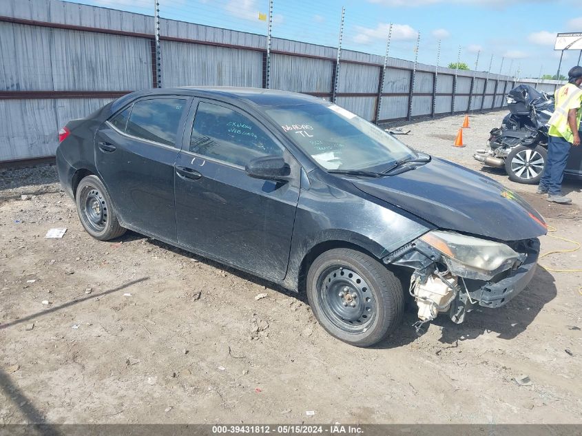 2015 TOYOTA COROLLA LE