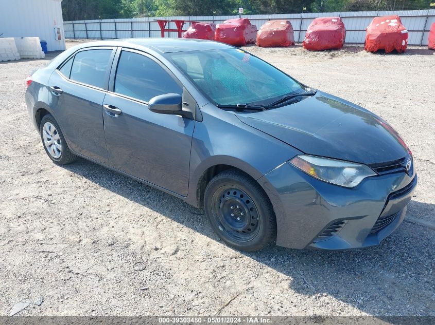 2016 TOYOTA COROLLA LE