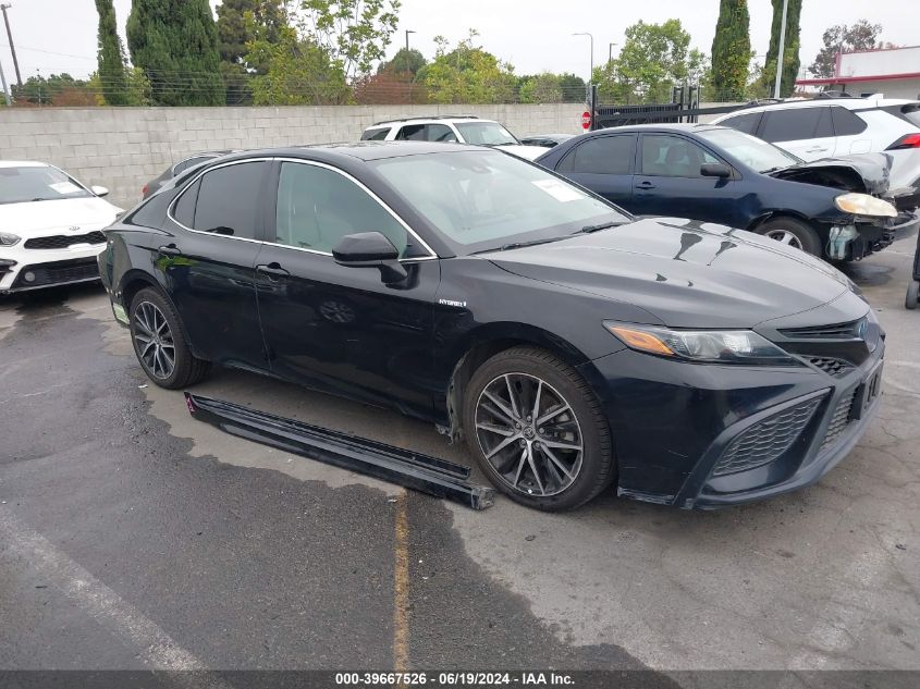 2021 TOYOTA CAMRY SE HYBRID