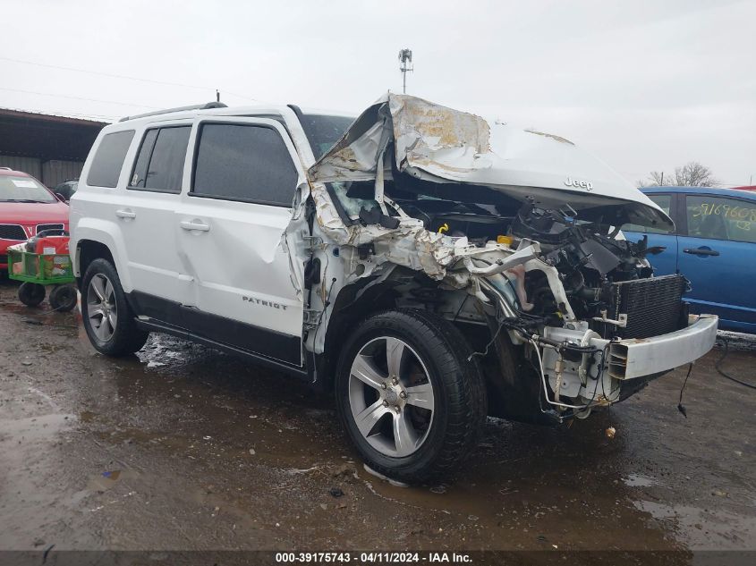 2016 JEEP PATRIOT HIGH ALTITUDE EDITION